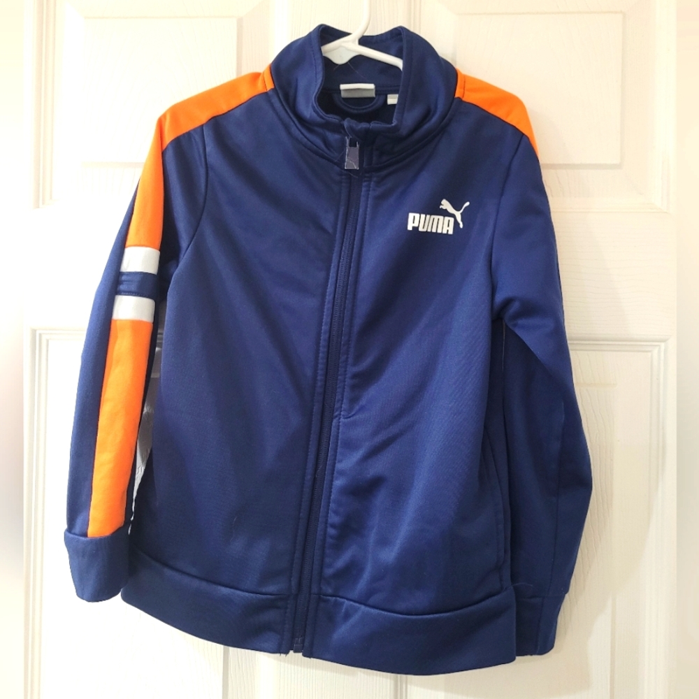 Puma boys 6/7 zip-up jacket